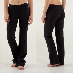 Lululemon Cross Waist Flare Leggings Groove (Petite)